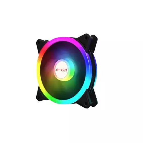 Aptech AP-S300 RGB Black Cooling Fan