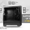 Antec NX200 ATX Mid Tower Cabinet Transparent Side Panel Gaming Case-gallery-1
