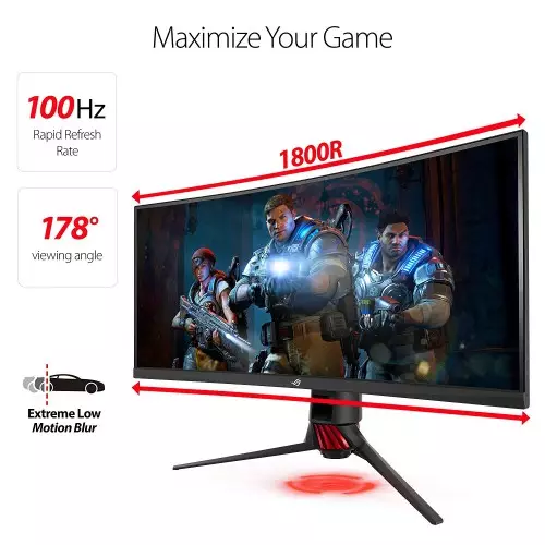 ASUS ROG Strix XG35VQ 35 inch WQHD Curved 100 Hz FreeSync LCD Gaming Monitor-gallery-1