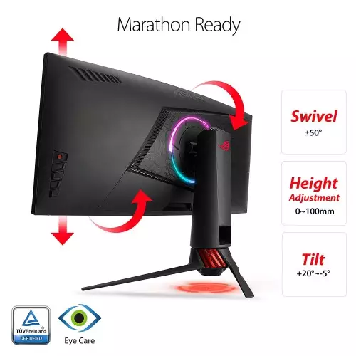 ASUS ROG Strix XG35VQ 35 inch WQHD Curved 100 Hz FreeSync LCD Gaming Monitor-gallery-2