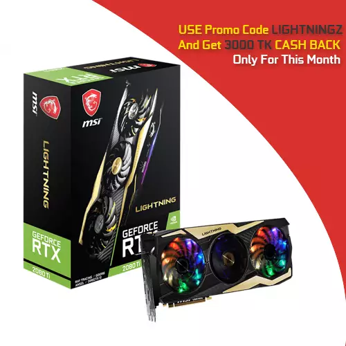 MSI GeForce RTX 2080 Ti LIGHTNING Z 11GB Graphics Card