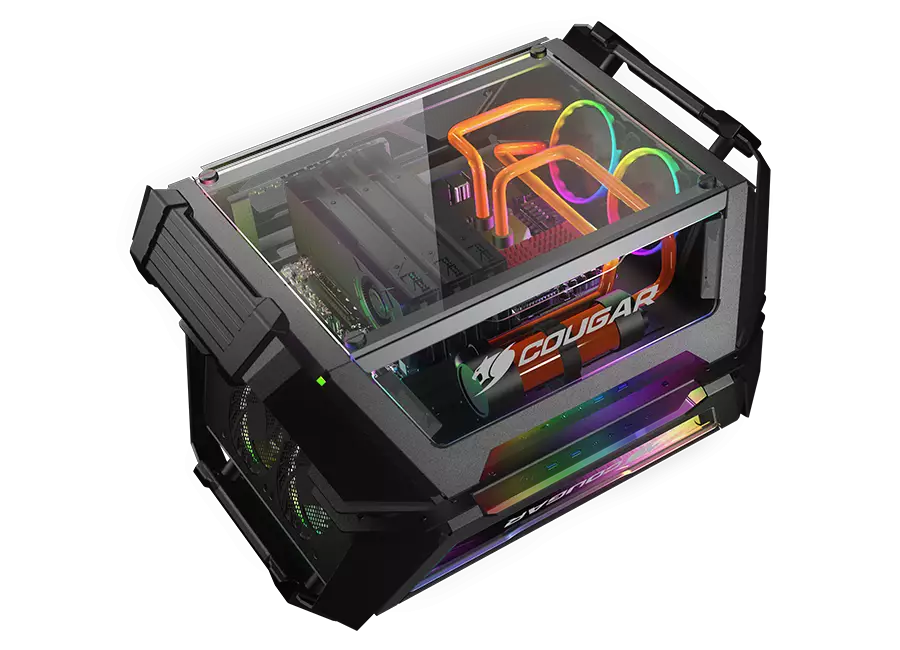 COUGAR Gemini X Secondary high-end component support Gaming Case-gallery-1