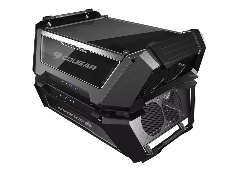 COUGAR Gemini X Secondary high-end component support Gaming Case-gallery-2