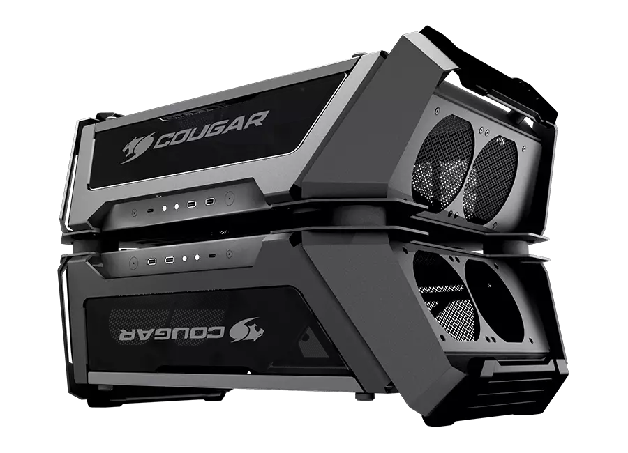 COUGAR Gemini X Secondary high-end component support Gaming Case-gallery-3