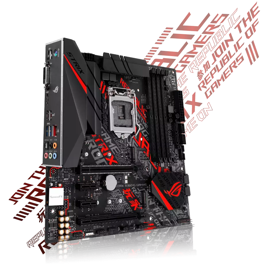 Asus ROG Strix B360-G Gaming Motherboard-gallery-2