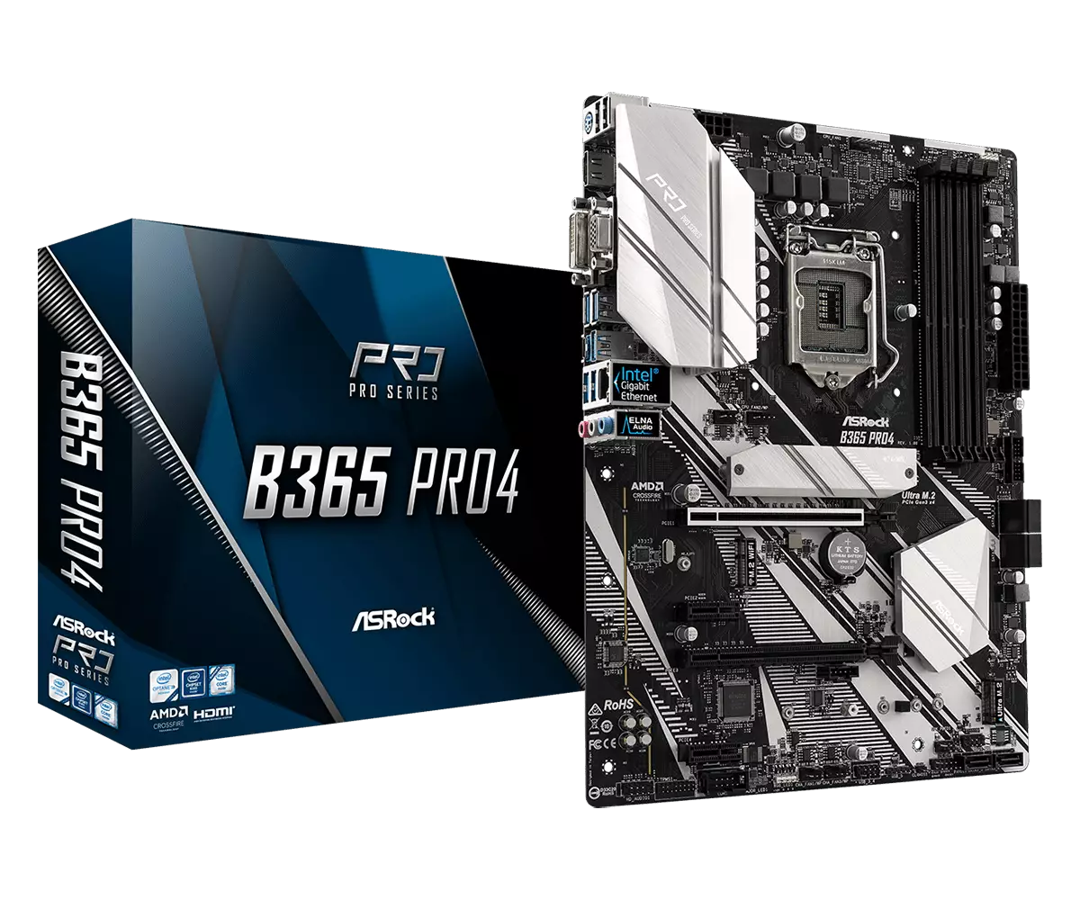 ASROCK B365 PRO4 Intel Motherboard