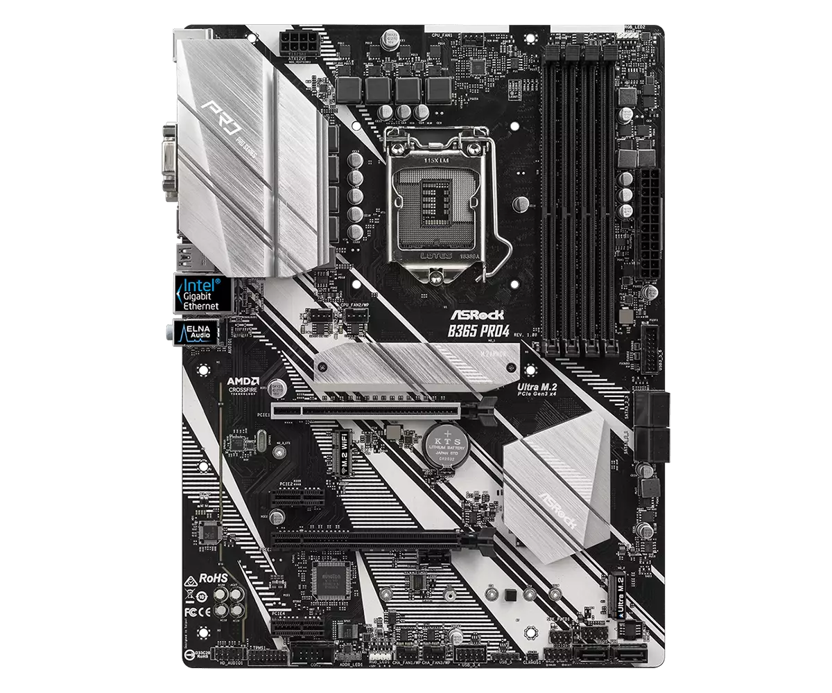 ASROCK B365 PRO4 Intel Motherboard-gallery-1