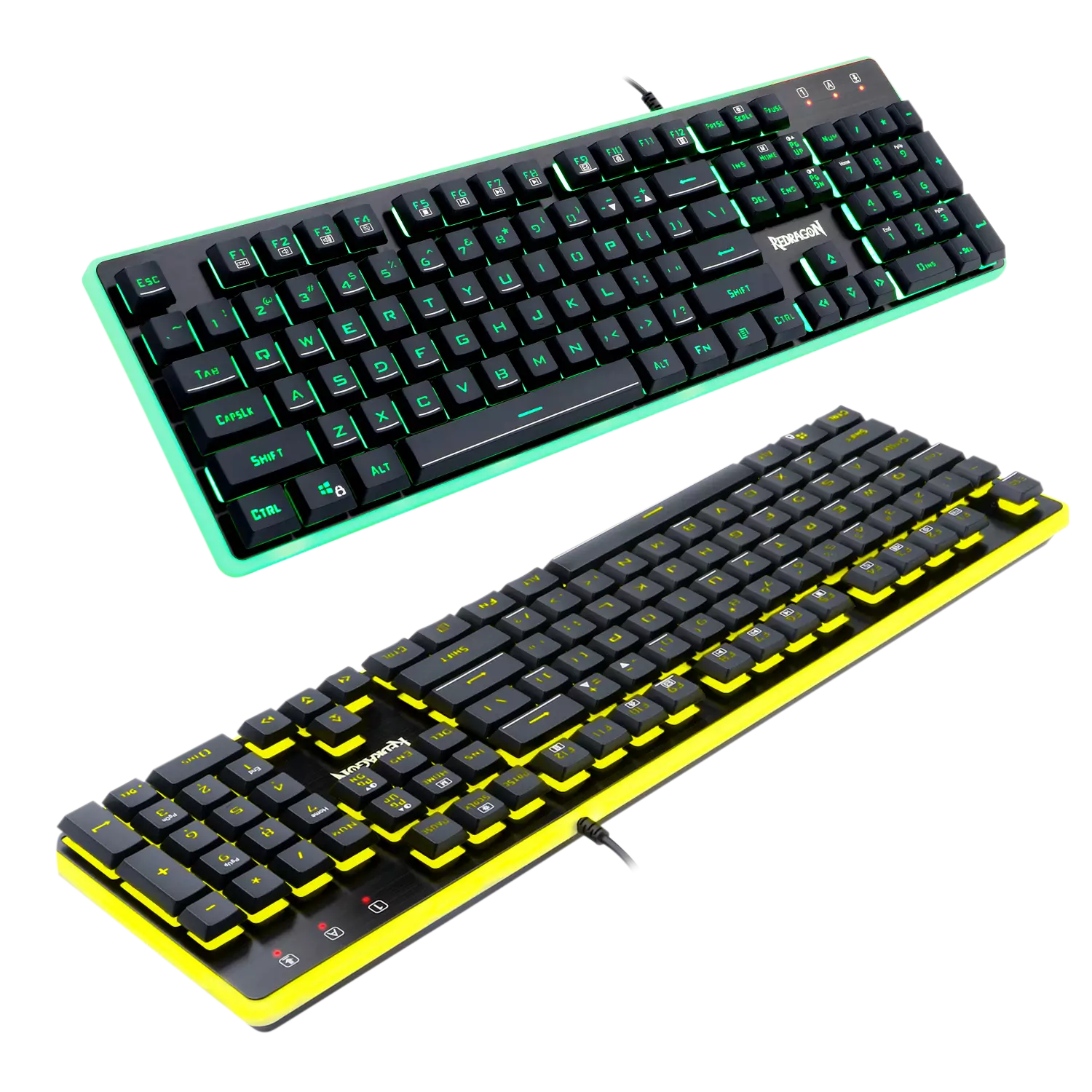 Redragon S107 Gaming Keyboard Mouse Mouse Pad Combo-gallery-2