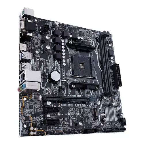 ASUS Prime A320M-K AMD Ryzen Micro-ATX Motherboard-gallery-1