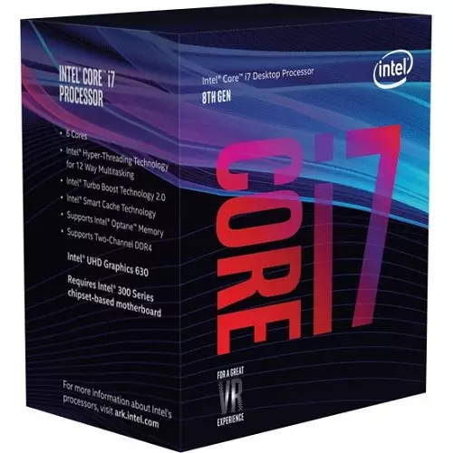Intel Core i7-8700K 6 Core 12 Thread 8th Gen Processor
