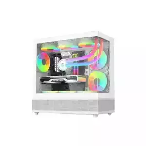 Acer V930W-3fW Pre-installed 3 ARGB Fan Gaming Case (White)