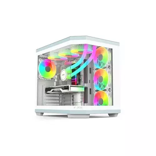 Acer V930W-4F Mid Tower ATX Pre-installed 4 ARGB Fan Gaming Case