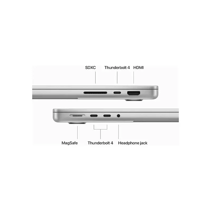 Apple MacBook pro 14-inch M3 Chip 11C CPU 14C GPU 18GB RAM 512GB SSD Silver-gallery-3