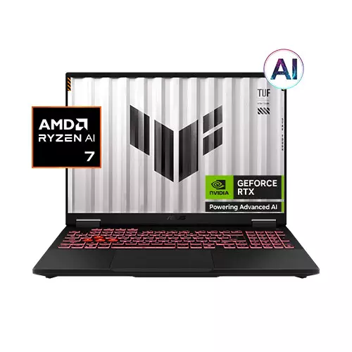 ASUS TUF Gaming A16 FA608UM-RV055W AMD Ryzen 7 260 16GB DDR5 512GB SSD RTX 5060 16-Inch FHD+ Gaming Laptop