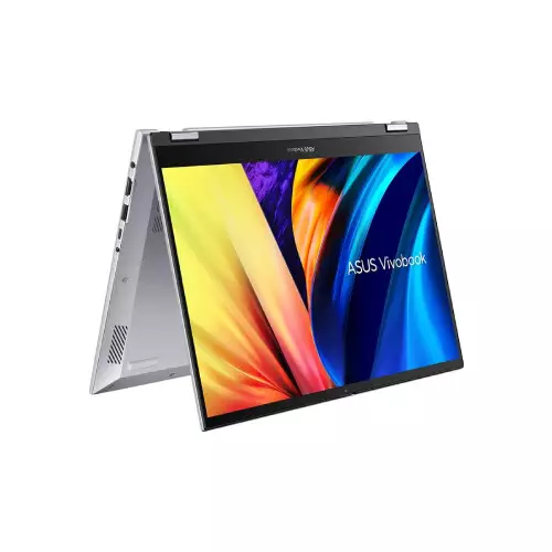 Asus VivoBook S 14 Flip TP3402VA-LZ637W Core i5 13th Gen 16GB RAM 512GB SSD 14-Inch WUXGA Touch Cool Silver Laptop-gallery-1