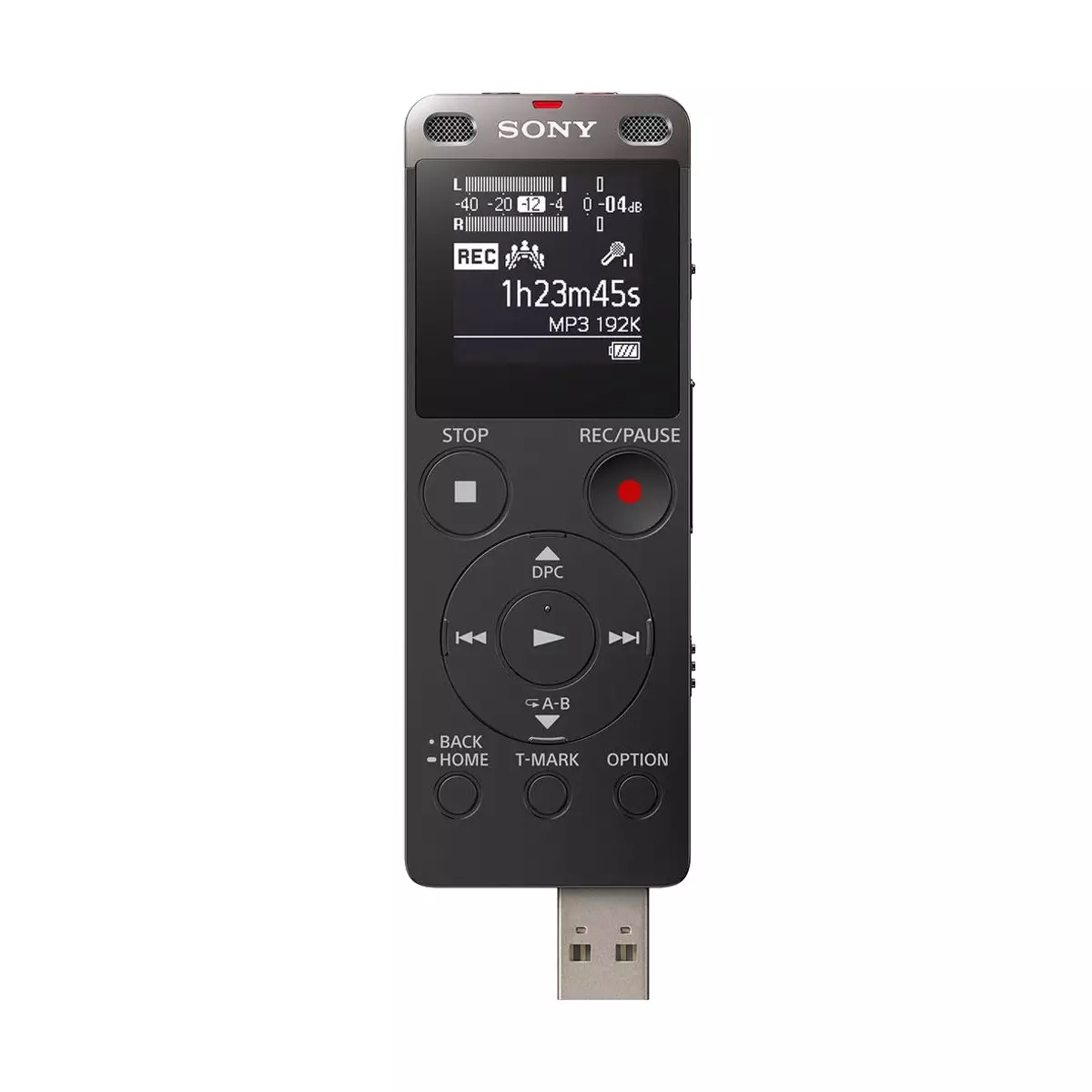 Sony ICD-UX560F Digital Voice Recorder with Built-in USB