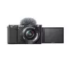 Sony ZV-E10 24.2MP 4k Touchscreen Vlogging Digital Camera with 16-50mm Lens-gallery-1
