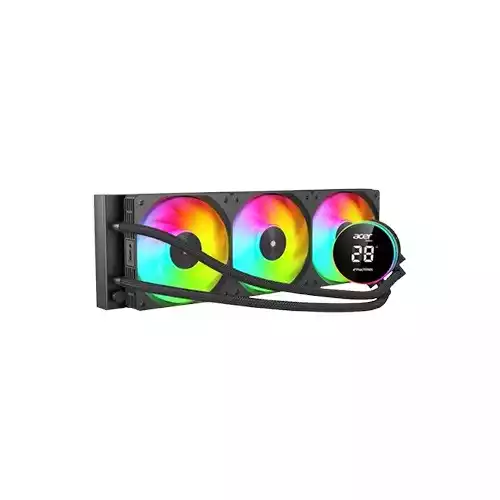 Acer AC360YN ARGB 360mm AIO Liquid CPU Cooler Black