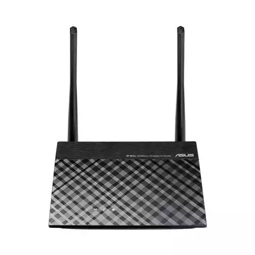 ASUS RT-N12+ 300 Mbps 2 Antenna 1614 sqft 2.4GHz Router (5 to 10 User)