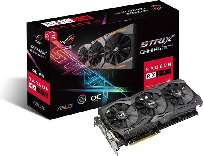 ASUS ROG STRIX RX590 8GB Graphics Card
