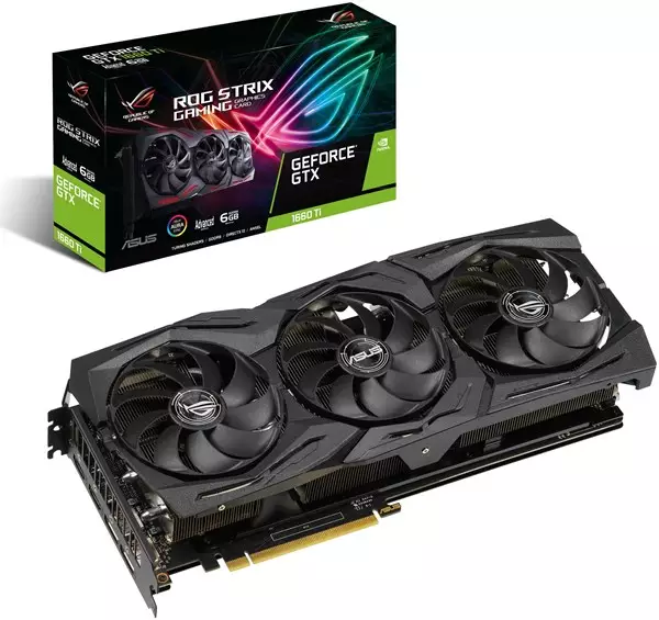 Asus ROG STRIX GeForce GTX 1660TI Advanced 6GB Graphics Card
