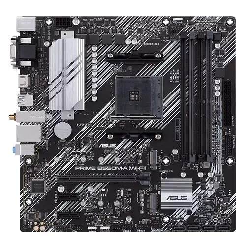 Asus Prime B550M-A Wi-Fi AMD Micro ATX Motherboard-gallery-2