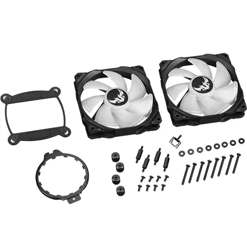 ASUS TUF Gaming LC 240 ARGB 240mm All in One Liquid CPU Cooler-gallery-1