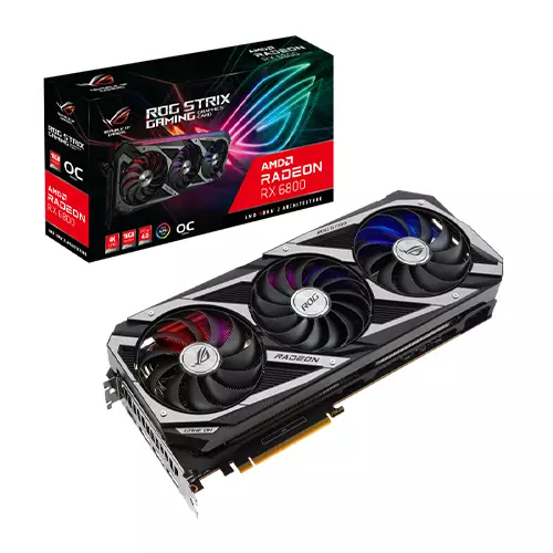 ASUS ROG Strix GeForce RX 6800 OC 16GB Gaming Graphics Card