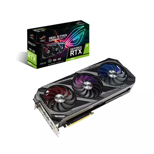 ASUS ROG STRIX GEFORCE RTX 3080 V2 OC EDITION 10GB GDDR6X GRAPHICS CARD