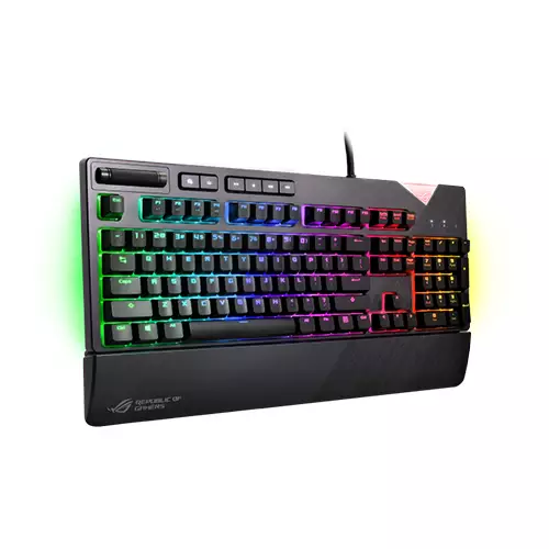 ASUS ROG STRIX FLARE XA01 CHERRY MX RGB MECHANICAL GAMING KEYBOARD (RED SWITCH)-gallery-1