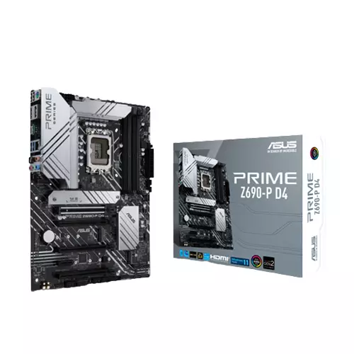 ASUS PRIME Z690-P D4 ATX LGA 1700 Motherboard