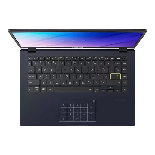 Asus Vivobook E410MA 14 inch HD Display Celeron N4020 4GB RAM 256GB SSD Laptop (PEACOCK BLUE)-gallery-1