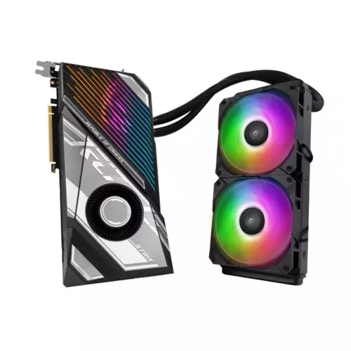 ASUS ROG Strix LC GeForce RTX 3090 Ti OC Edition 24GB GDDR6X Graphics Card-gallery-1