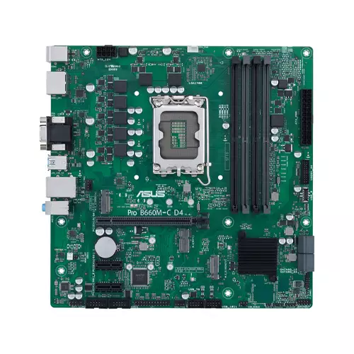 ASUS PRO B660M-C D4-CSM MICRO-ATX 13TH GEN INTEL MOTHERBOARD-gallery-1