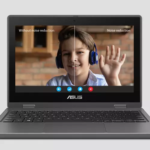 Asus ExpertBook BR1100FKA 11.6 inch HD Touch Display Intel Celeron N4500 4GB RAM 256GB SSD 2 in 1 Laptop With Active Pen-gallery-2