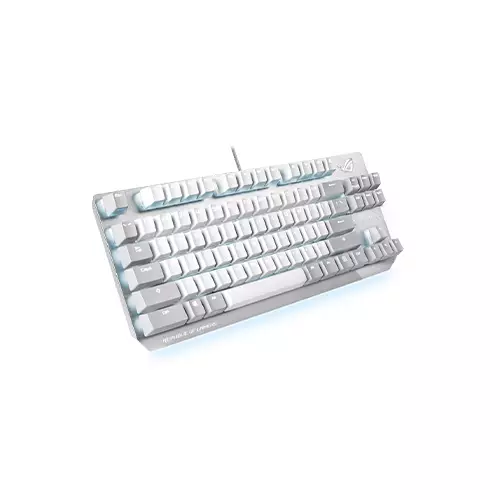 ASUS ROG STRIX SCOPE NX TKL MOONLIGHT WHITE MECHANICAL GAMING KEYBOARD-gallery-1