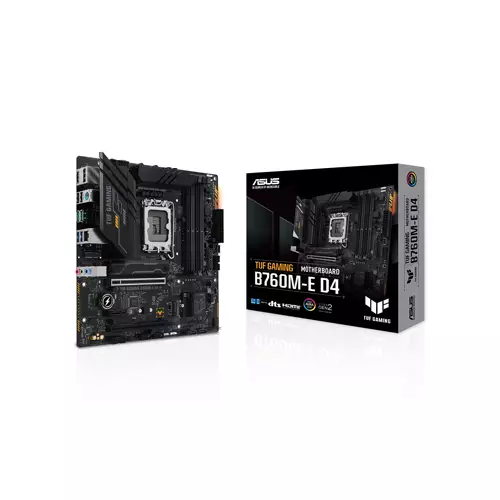 ASUS TUF GAMING B760M-E D4 DDR4 M-ATX MOTHERBOARD