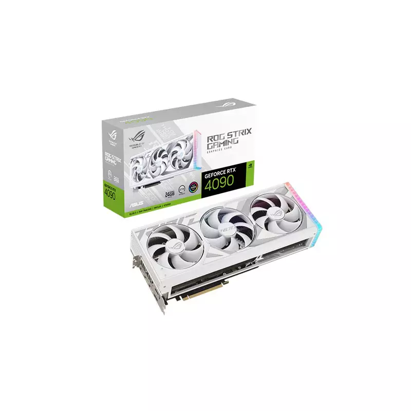 ASUS ROG STRIX GEFORCE RTX 4090 24GB GDDR6X WHITE EDITION GRAPHICS CARD