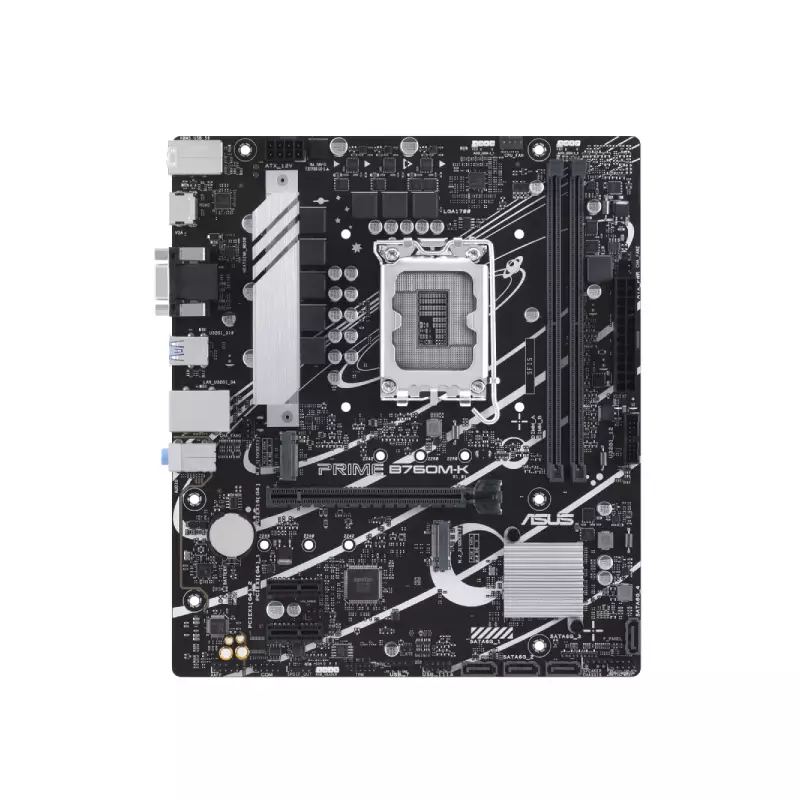 ASUS PRIME B760M-K DDR5 12TH AND 13TH GEN MICRO-ATX MOTHERBOARD-gallery-1