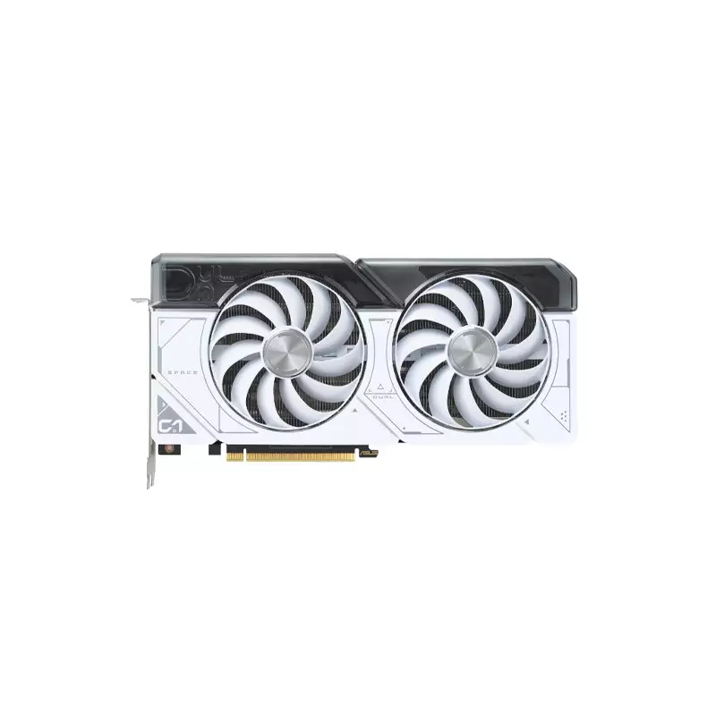 ASUS Dual GeForce RTX 4070 White OC Edition 12GB GDDR6X Graphics Card-gallery-1