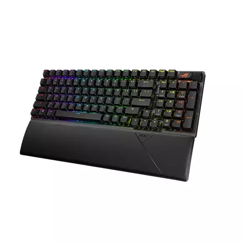 Asus ROG Strix Scope II 96 Wireless X901 Snow White Switch RGB Gaming Mechanical Keyboard-gallery-1