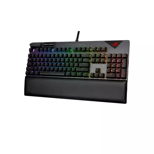 Asus ROG Strix Flare II Brown Switch RGB Gaming Mechanical Keyboard-gallery-2