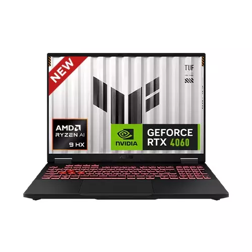 ASUS TUF Gaming A16 FA608WV Ryzen AI 9 HX 370, RTX 4060, 16" FHD+ Gaming Laptop
