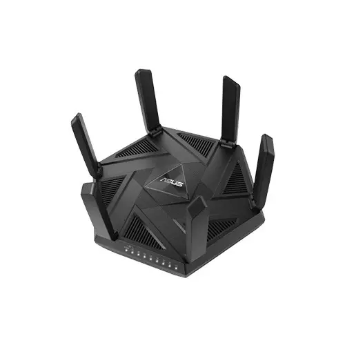 Asus RT-AXE7800 Tri-band WiFi AiMesh 6E (802.11ax) 2.5G Port Enhanced Network Security 6GHz Secure VPN Router (Black)-gallery-2