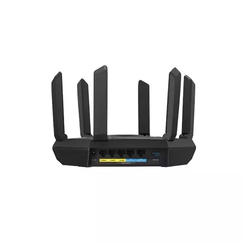 Asus RT-AXE7800 Tri-band WiFi AiMesh 6E (802.11ax) 2.5G Port Enhanced Network Security 6GHz Secure VPN Router (Black)-gallery-3