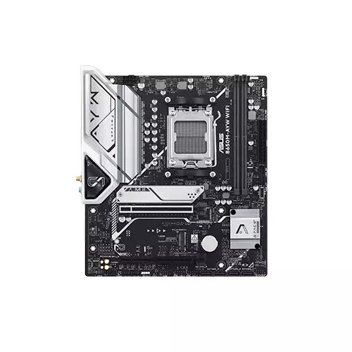 ASUS B650M-AYW WIFI AMD Ryzen AM5 DDR5 Micro-ATX Motherboard-gallery-1
