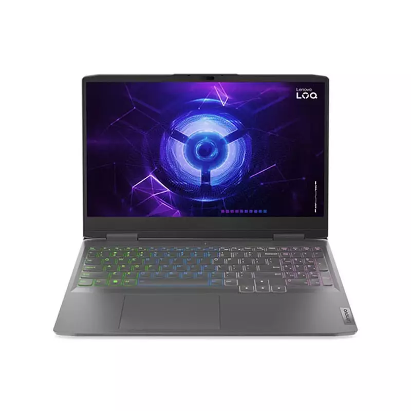 LENOVO LOQ 15IRH8 INTEL CORE I5 13th gen GEFORCE RTX 3050 6GB GRAPHICS 16GB DDR5 RAM 512GB SSD 15.6 INCH FHD 144HZ DISPLAY STORM GREY GAMING LAPTOP (82XV00S7LK)