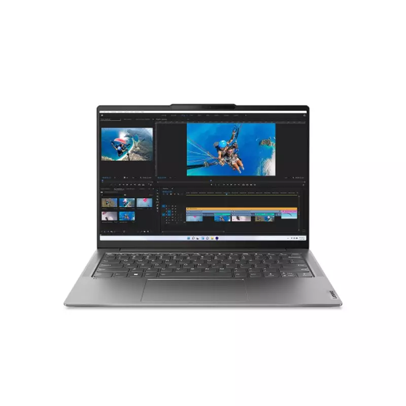 LENOVO YOGA SLIM 6 14IRH8 INTEL CORE I7 13700H 13TH GEN 16GB DDR5 RAM 512GB SSD 14 INCH WUXGA OLED DISPLAY STORM GREY LAPTOP (83E0001FLK)