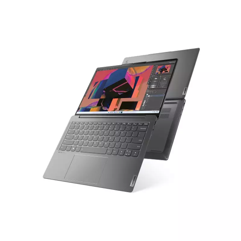LENOVO YOGA SLIM 6 14IRH8 INTEL CORE I7 13700H 13TH GEN 16GB DDR5 RAM 512GB SSD 14 INCH WUXGA OLED DISPLAY STORM GREY LAPTOP (83E0001FLK)-gallery-5