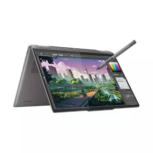 Lenovo Yoga 7 2-in-1 14AHP9 Ryzen 5 8640HS 16GB RAM 1TB SSD 14 Inch FHD+ WUXGA Touch Arctic Grey AI Laptop-gallery-1